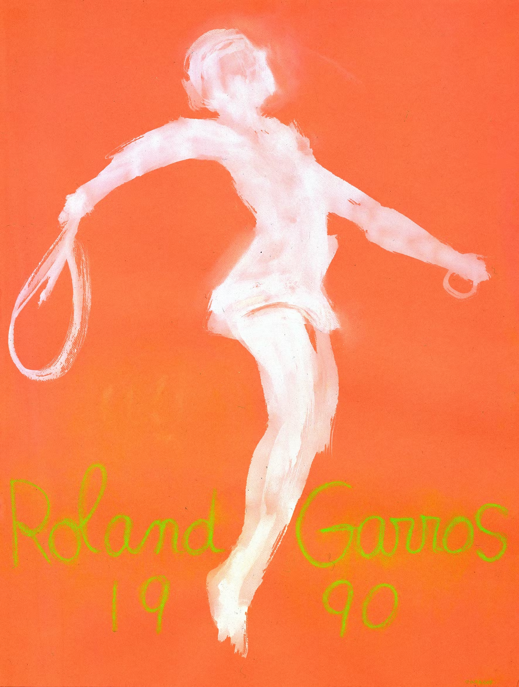 Roland Garros 1990 poster