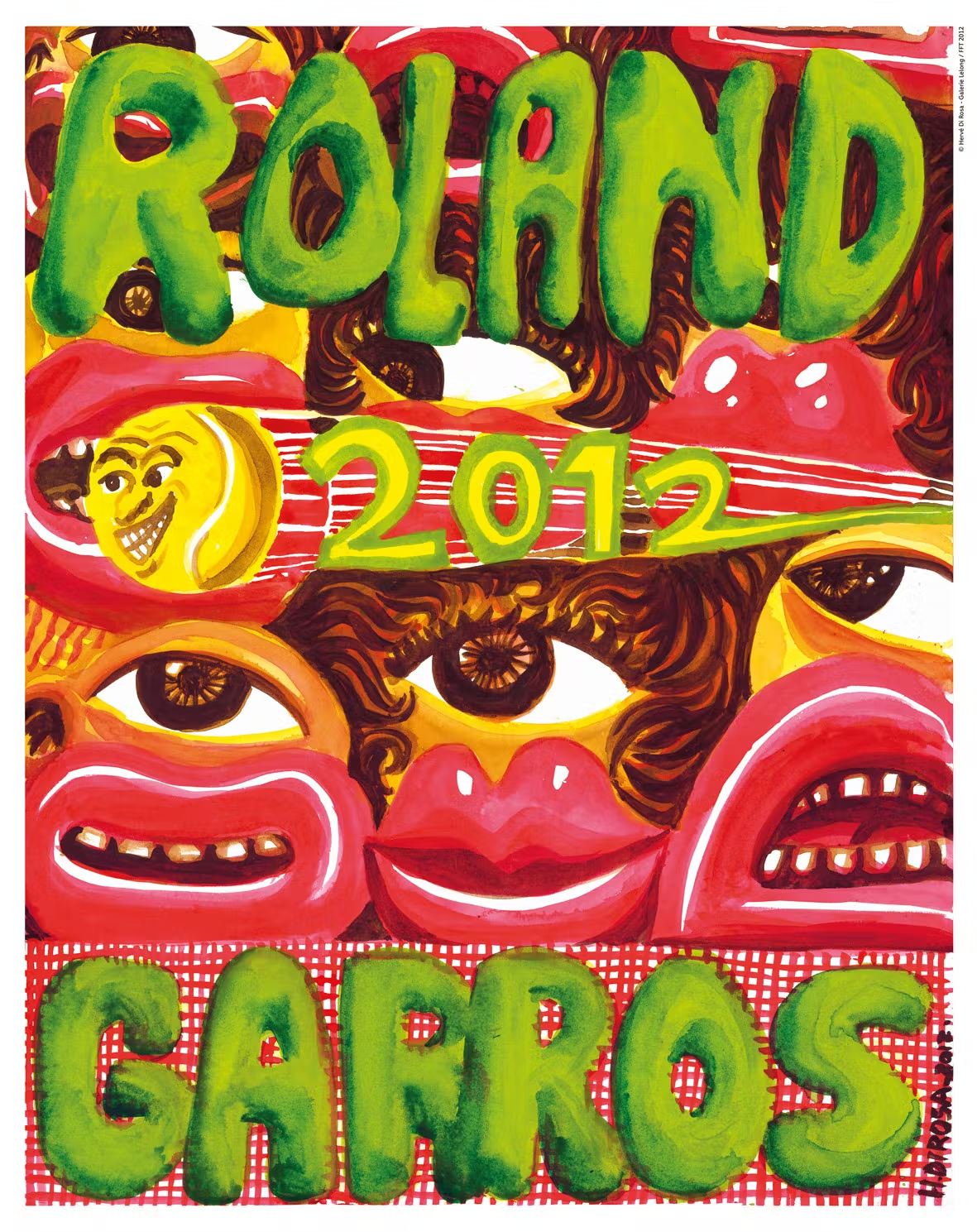 Roland Garros 2012 poster