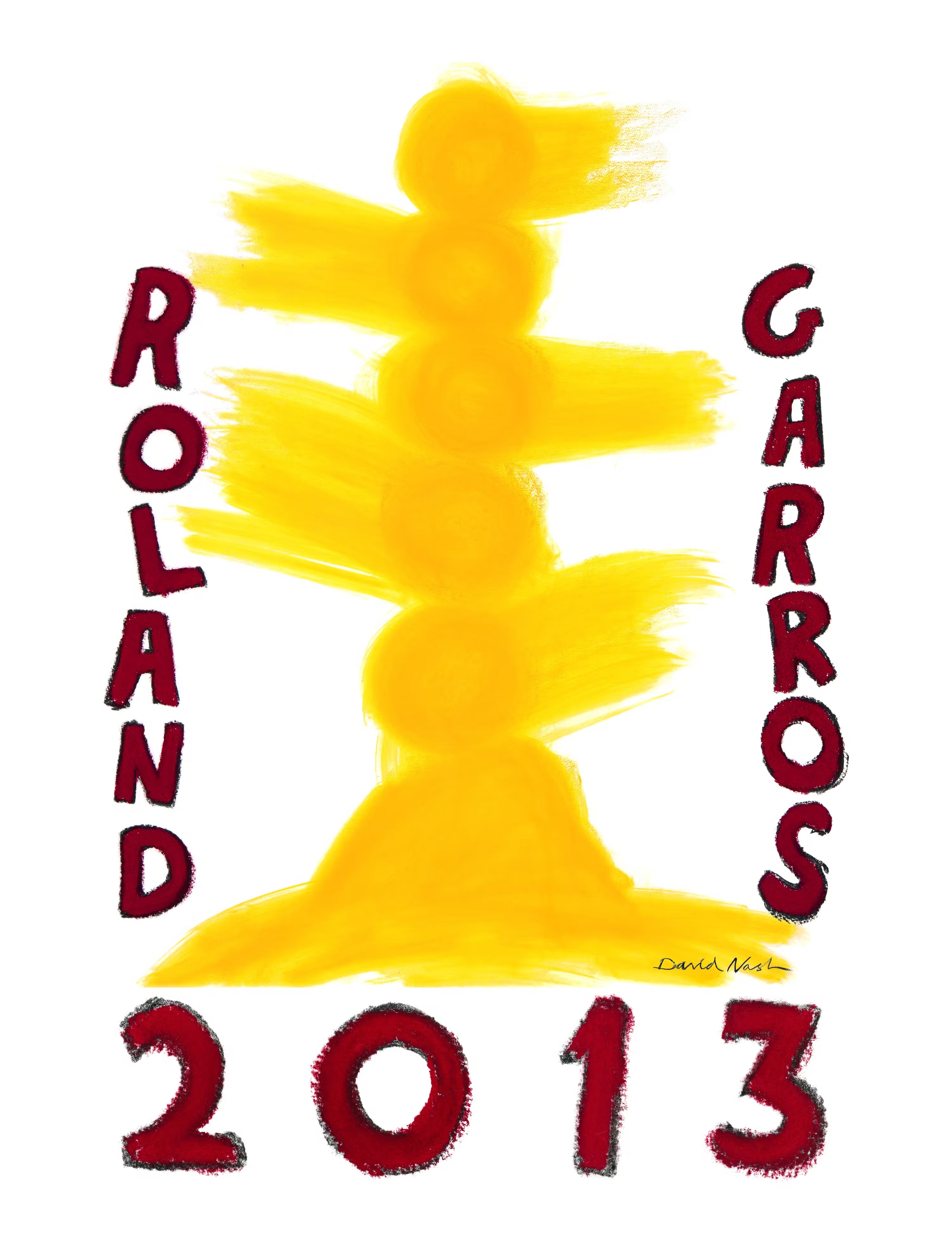 Roland Garros 2013 poster