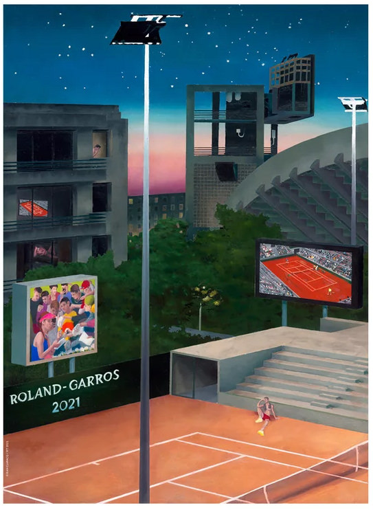 Roland Garros 2021 poster